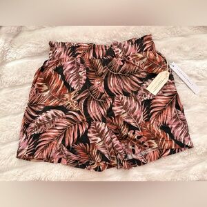 Jane and Delancey Pink and Black High Waist Shorts✨Size M